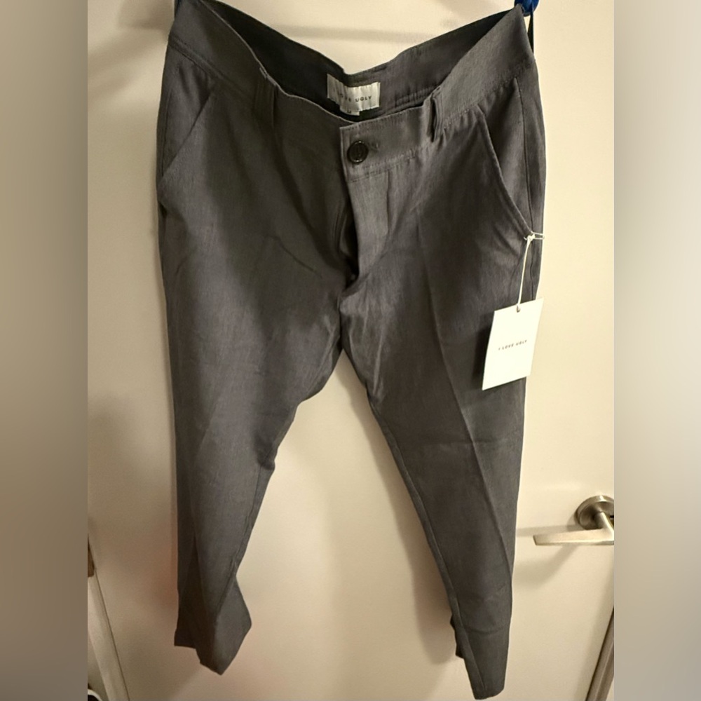 I Love Ugly Smart Slim Kobe Pant-Charcoal